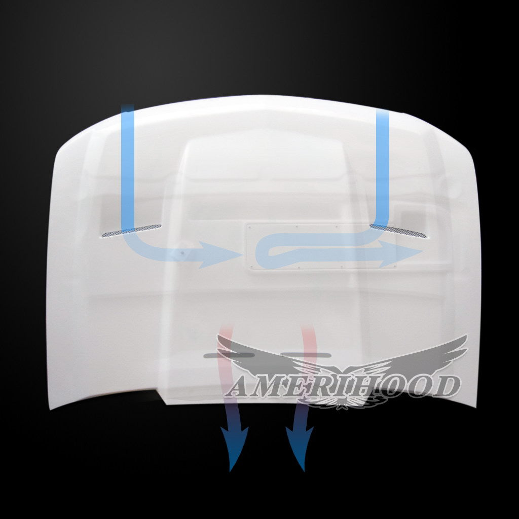 Chevrolet Tahoe 2007-2014 Type-CWL Style Functional Ram Air Hood